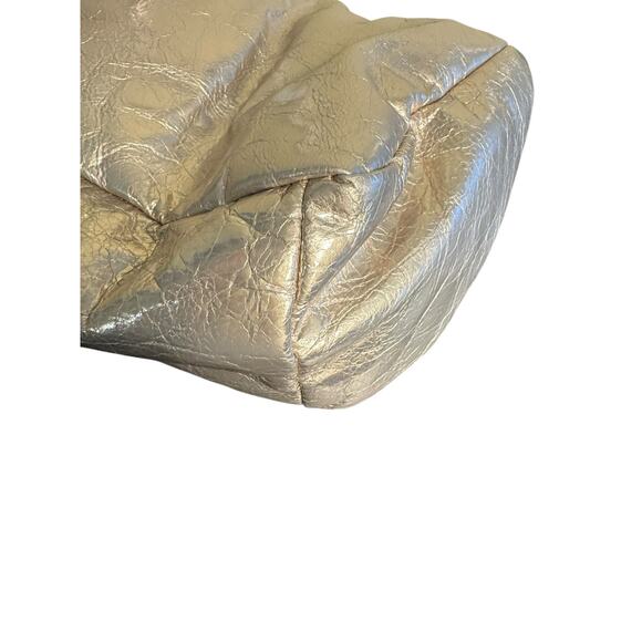 Balenciaga NWT Small Monaco Shoulder Bag in Beige/Gold - Picture 6 of 16